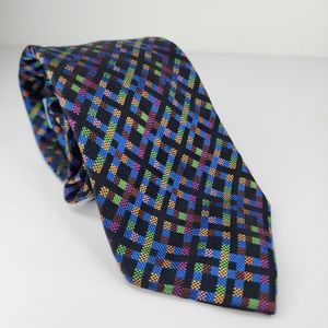 BRUNO MARCHESI Multi-color Silk Tie.
